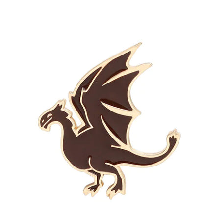 Monster Dragon Enamel Pins