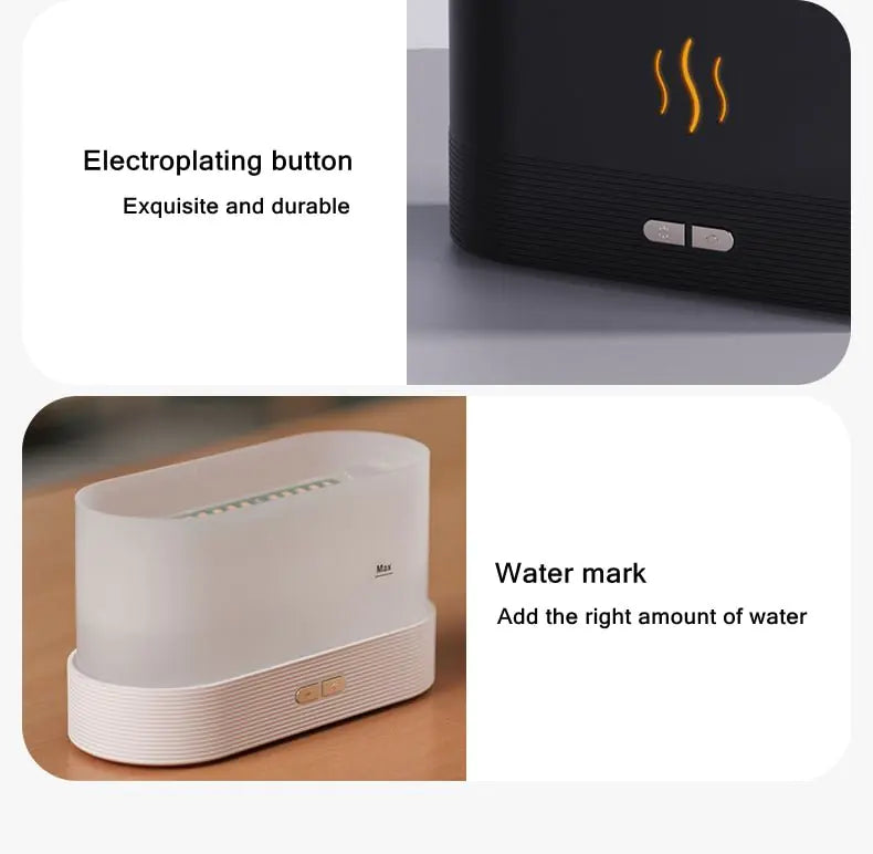 Ultrasonic Usb Fire Essential Oil Aroma Diffuser