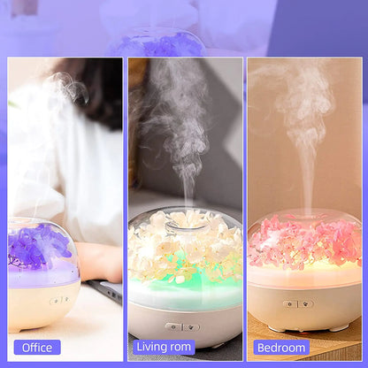 Eternal Flower aromatherapy ultrasonic essential oil diffuser