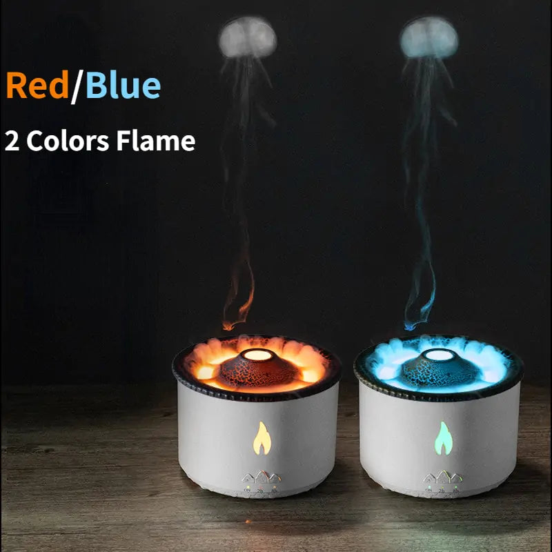 Flame Aroma Diffuser Essential Oil