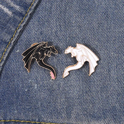 Monster Dragon Enamel Pins