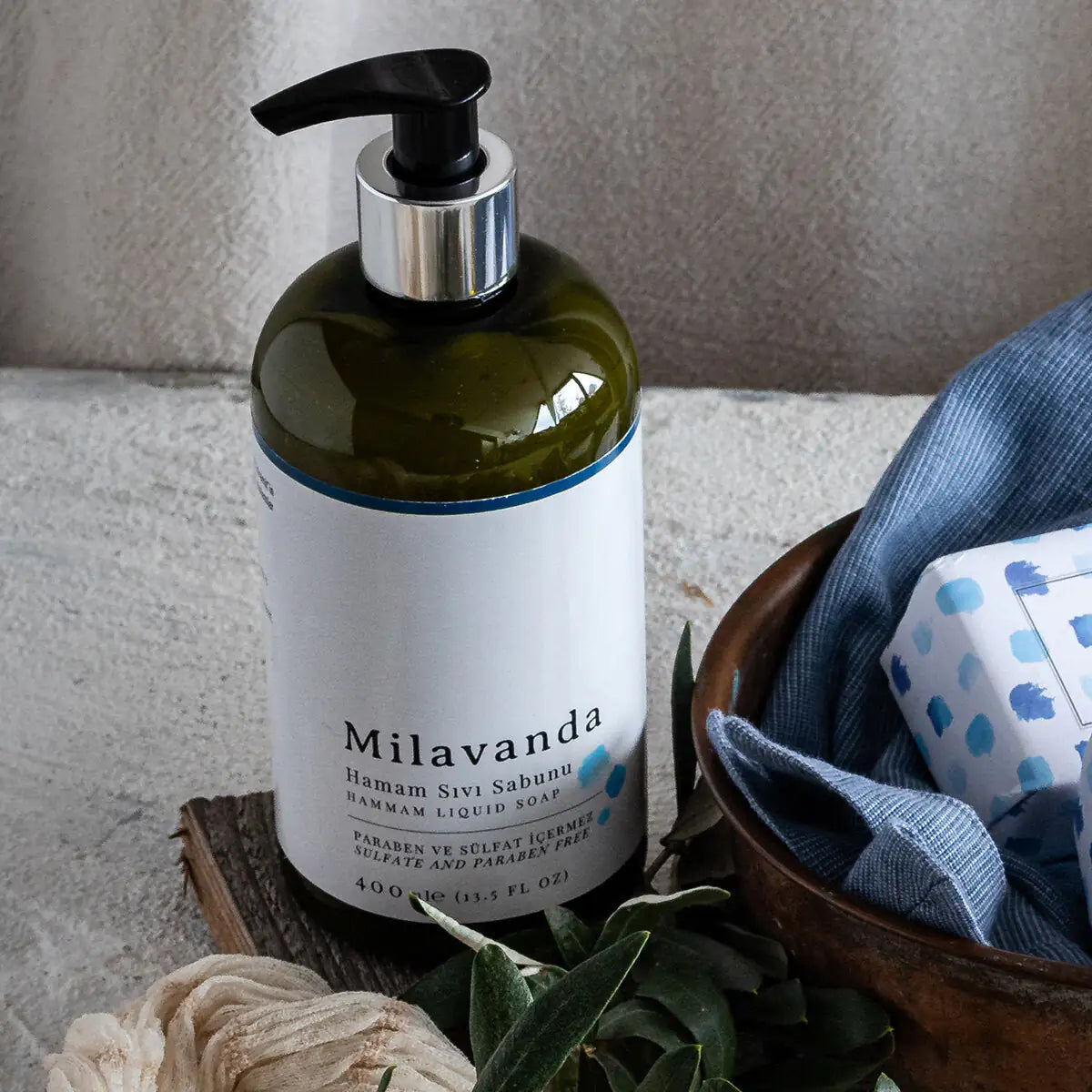 Milavanda Hamam Scented Liquid Soap 400 Ml